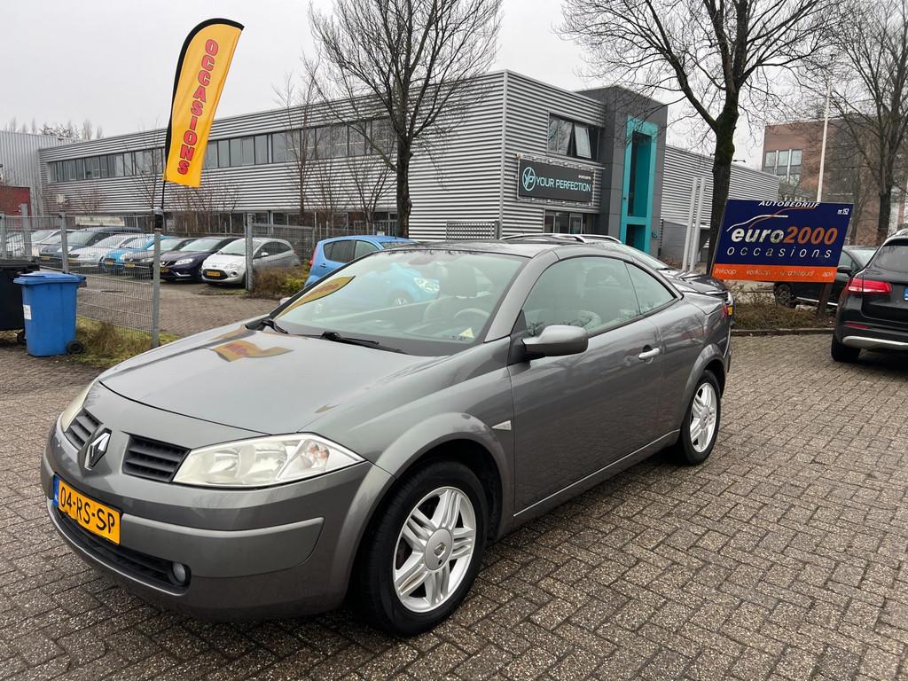 Renault Mégane Coupé-Cabriolet 1.6-16V - 81.000KM NAP !, Voorwielaandrijving, Stof, Gebruikt, 4 cilinders