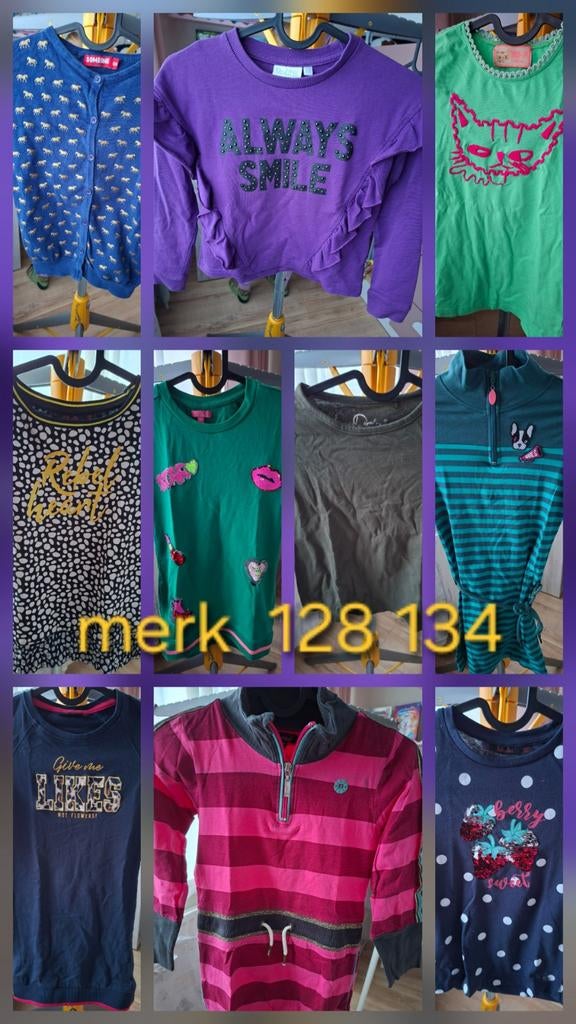 MERKKLEDING PAKKET 128 134, Persival, Meisje, Ophalen of Verzenden, Overige typen