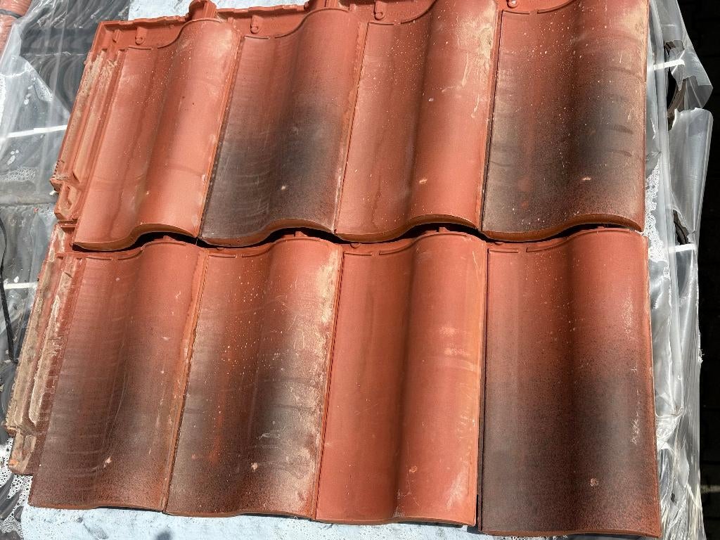 OVH ( Vieiili ) rood dakpannen Old Look , zeer mooi !, Ophalen, Steen of Klei, Nieuw, 15 m² of meer