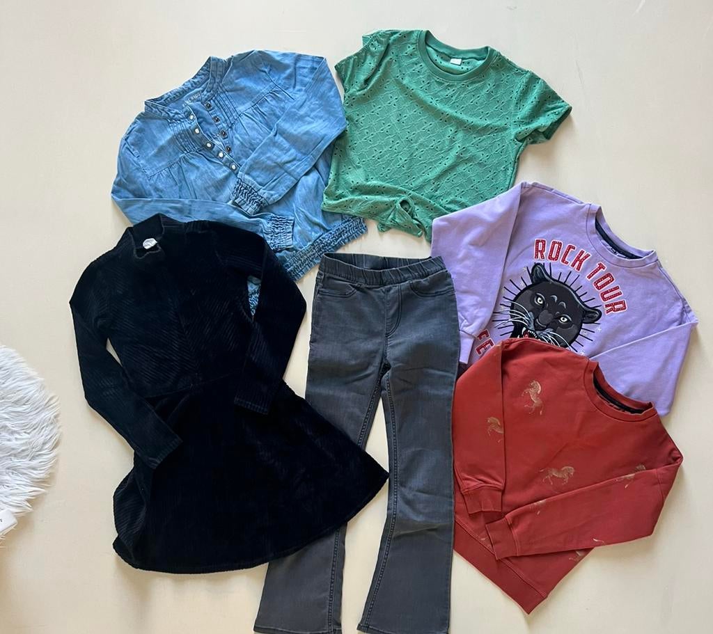 Kleding pakket meisje - 134 /140, Overige typen, Meisje, Ophalen of Verzenden, Zo goed als nieuw