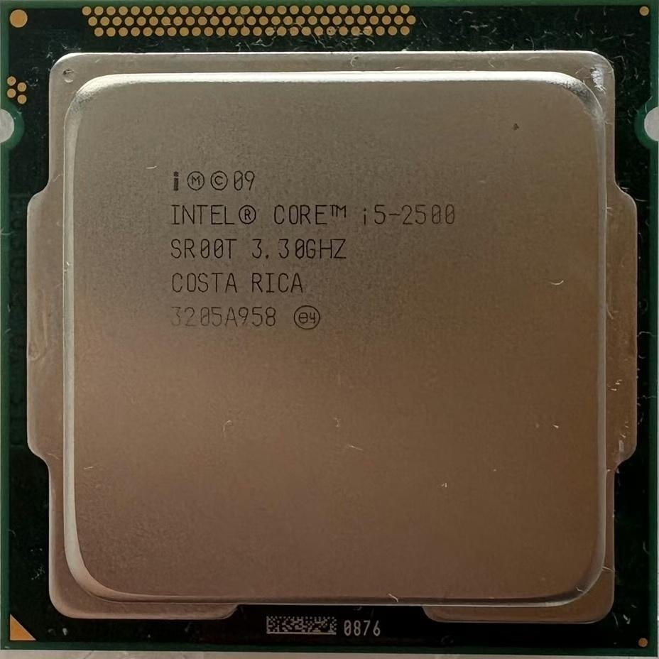 Processor Intel i5 2500, Ophalen, Gebruikt, 4-core, Intel Core i5