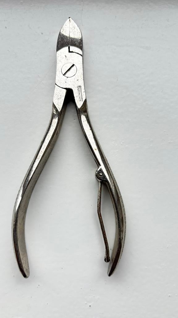Vintage Solingen nageltang - Pedicure/Manicure tang, Ophalen of Verzenden, Gebruikt