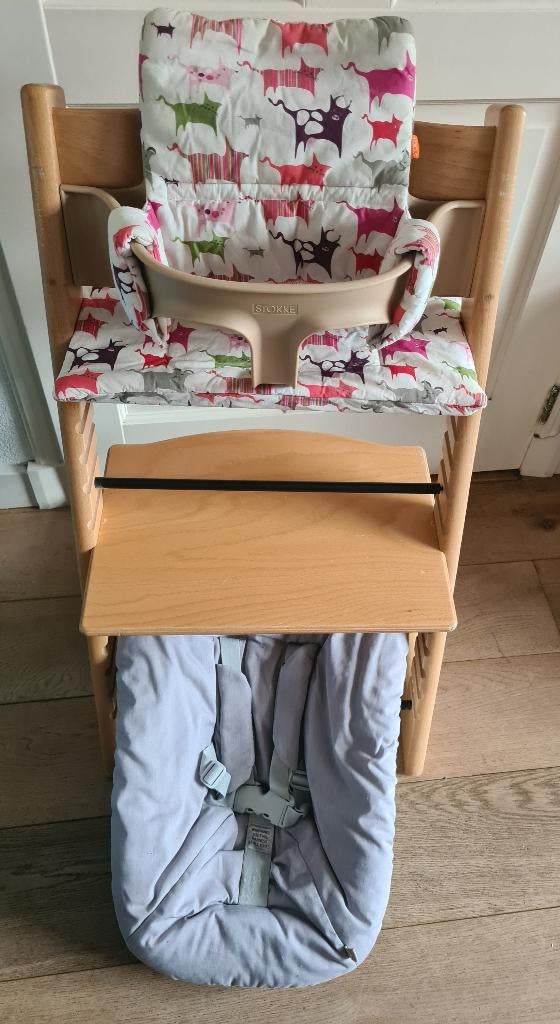 2x mooie complete nieuw model stokke tripp trapp stoelen, Ophalen, Zo goed als nieuw, Overige typen
