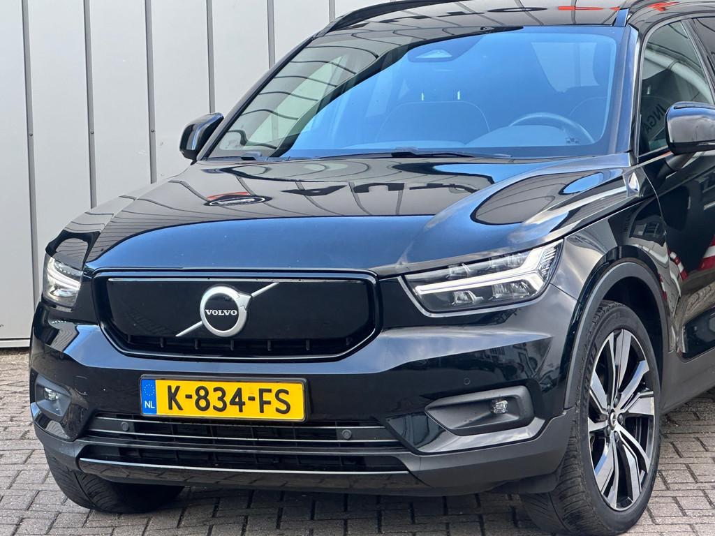 Volvo XC40 Recharge P8 AWD R-Design ALCANTARA CAMERA, Adaptive Cruise Control, Gebruikt, Zwart, Alcantara