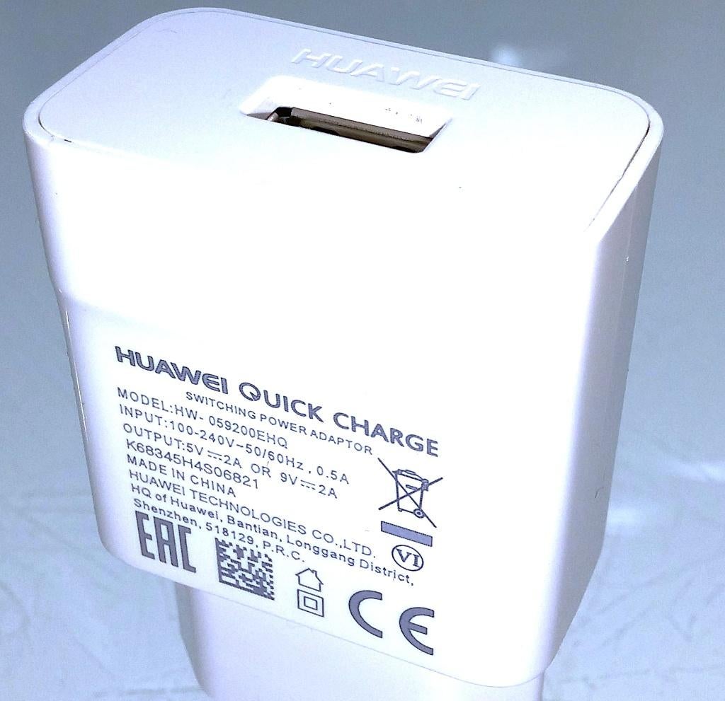 Huawei HW-059200EHQ 9V 2A 5W 18W Snellader AC adapter USB C, Ophalen of Verzenden, Nieuw, Overige merken