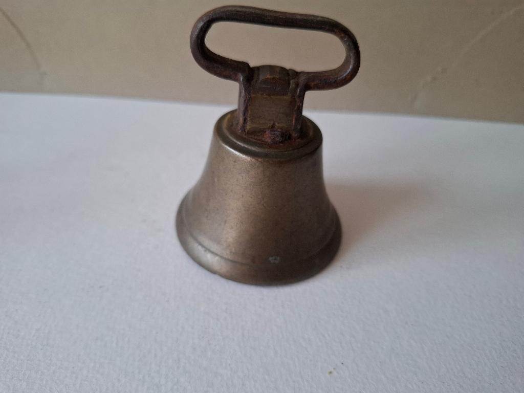 Tafelbel +/-1900 brons, Antiek en Kunst, Antiek | Koper en Brons, Ophalen of Verzenden, Brons