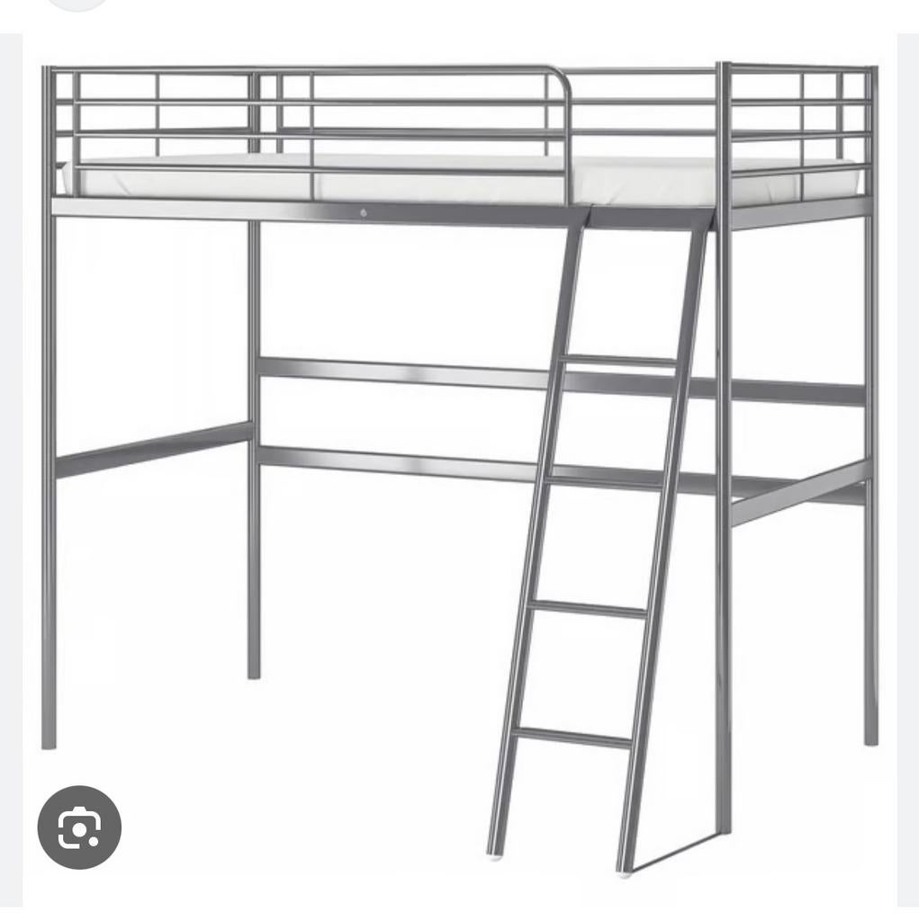 2 IKEA SVARTA Hoogslapers 90x200cm, Gebruikt, Eenpersoons, Ophalen of Verzenden, 200 cm