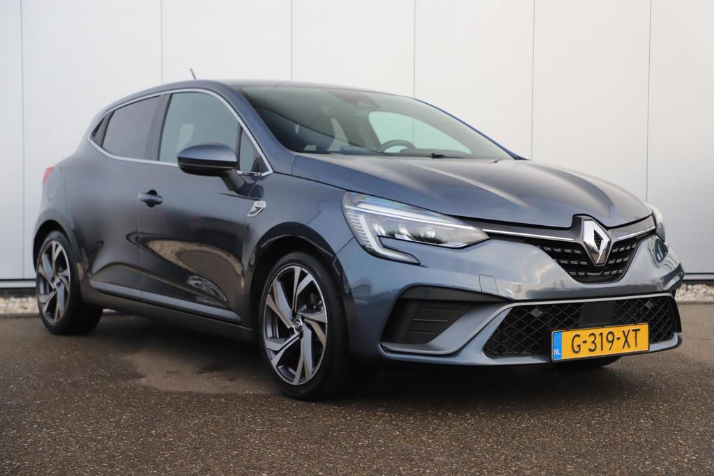 Renault Clio 1.0 TCe R.S. Line Trekhaak 17 inch LMV BOSE Gro, Voorwielaandrijving, 101 pk, Gebruikt, Euro 6