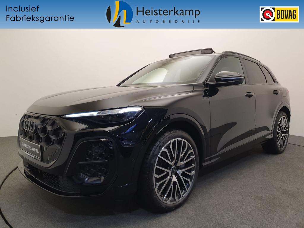 Audi Q5 2.0 TFSI e-hybrid quattro S-Line Luchtvering, Trekha, Automaat, 12 maanden, Zwart, 4 cilinders