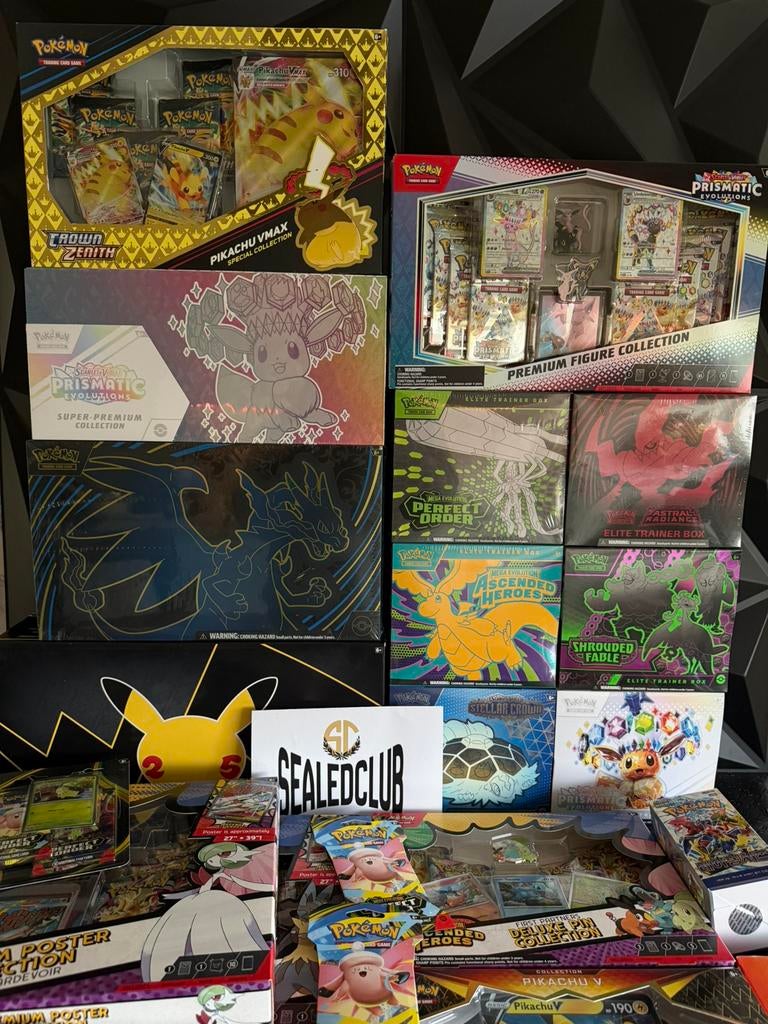 Pokemon Sealed collectie/verzameling, Ophalen of Verzenden, Zo goed als nieuw