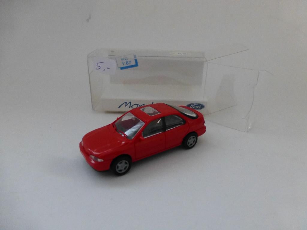 Rietze Ford Mondeo rood, Ophalen of Verzenden, Zo goed als nieuw, Bus of Vrachtwagen, Rietze