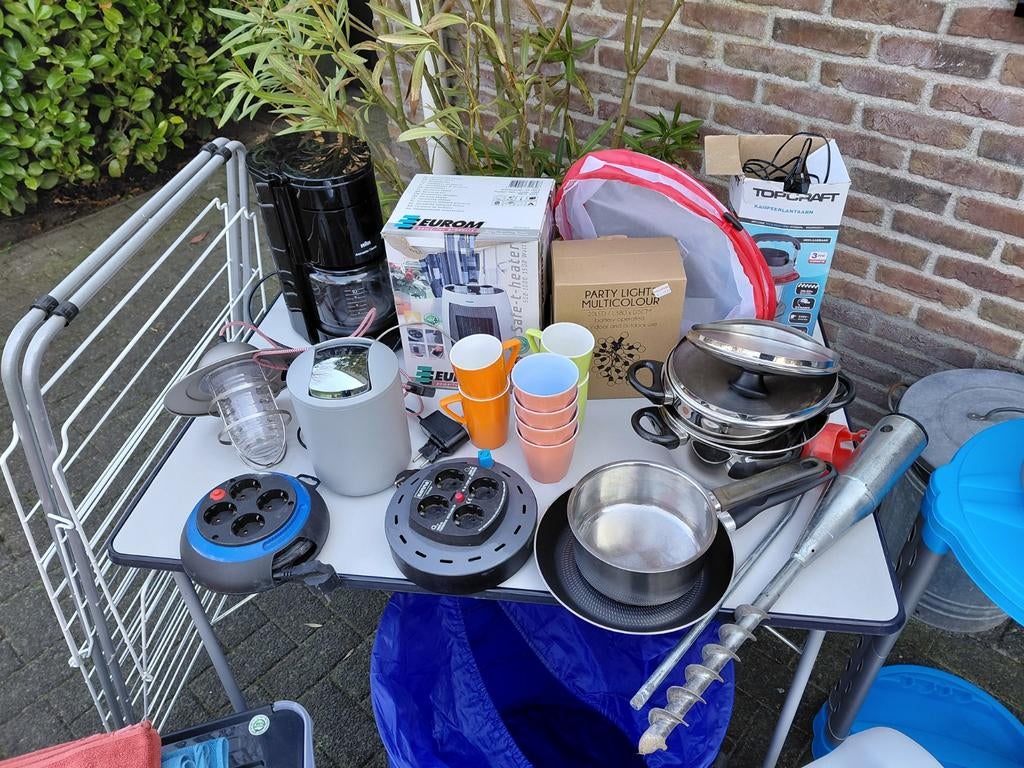 Camping spullen., Ophalen, Gebruikt