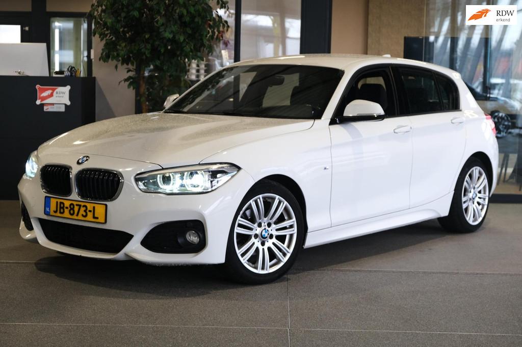 BMW 1-serie 118i M Pakket Sport Navi Led Alacantara Pdc Crui, 1-Serie, Alcantara, Wit, Origineel Nederlands