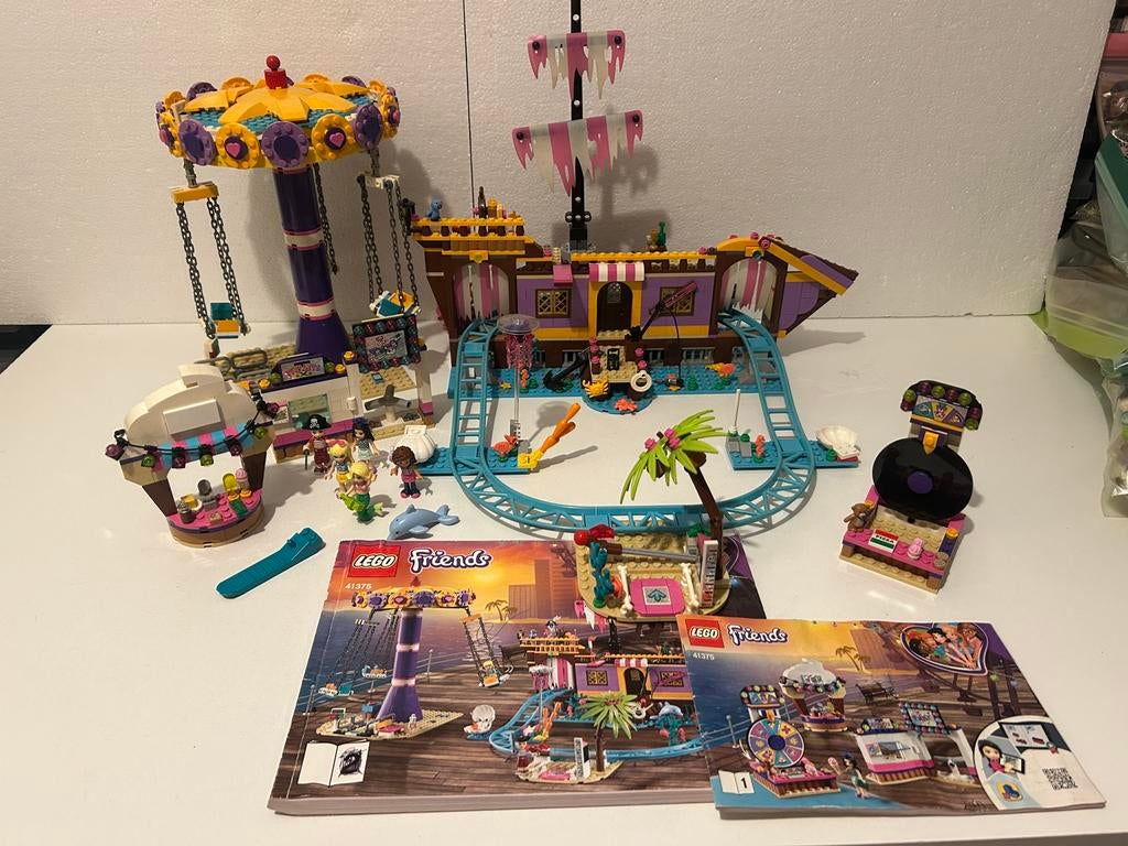 LEGO Friends 41375 Heartlake City pier met kermisattracties, Kinderen en Baby's, Speelgoed | Duplo en Lego, Zo goed als nieuw