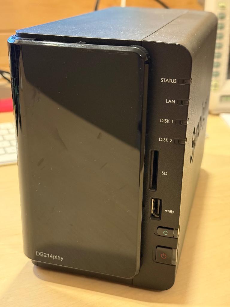 Synology DS214play NAS, Computers en Software, NAS, Ophalen of Verzenden, Zo goed als nieuw