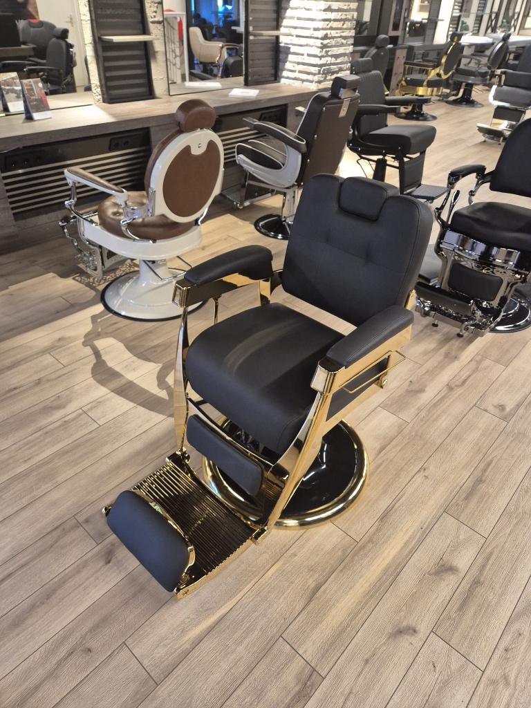 KORTING gold barbierstoel herenstoel damesstoel epileerstoel, Huis en Inrichting, Stoelen, Nieuw, Vijf, Zes of meer stoelen, Kunststof
