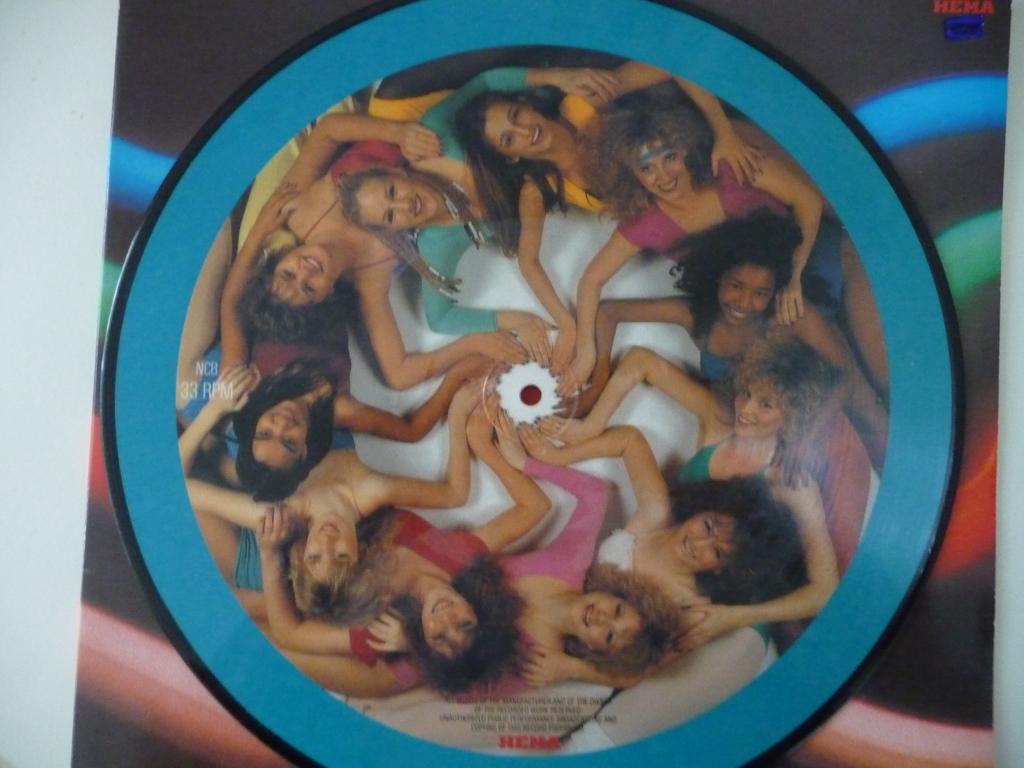 picture disc HEMA -AEROBIC SCHOOL SPECIAL- Lydia van Wooning, Ophalen of Verzenden, Gebruikt, 12 inch