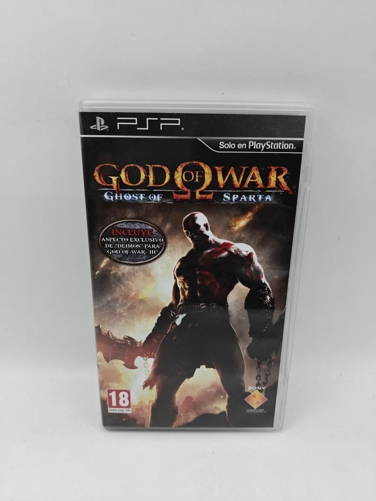 God of War: Ghost of Sparta - PSP, Avontuur en Actie, Vanaf 18 jaar, Ophalen of Verzenden, Zo goed als nieuw