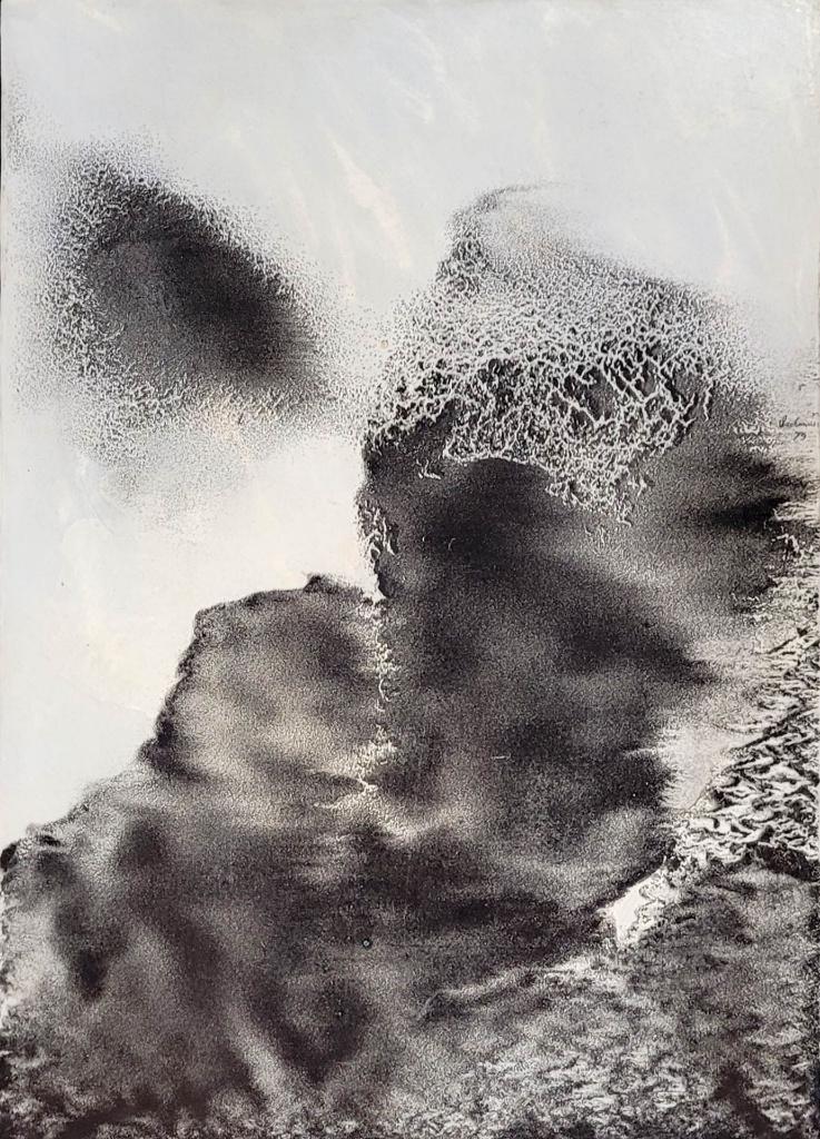 Theodorus Theo Bennes(1903)Olie doek "Abstracte Com" Ges Ged, Antiek en Kunst, Kunst | Schilderijen | Modern, Ophalen of Verzenden