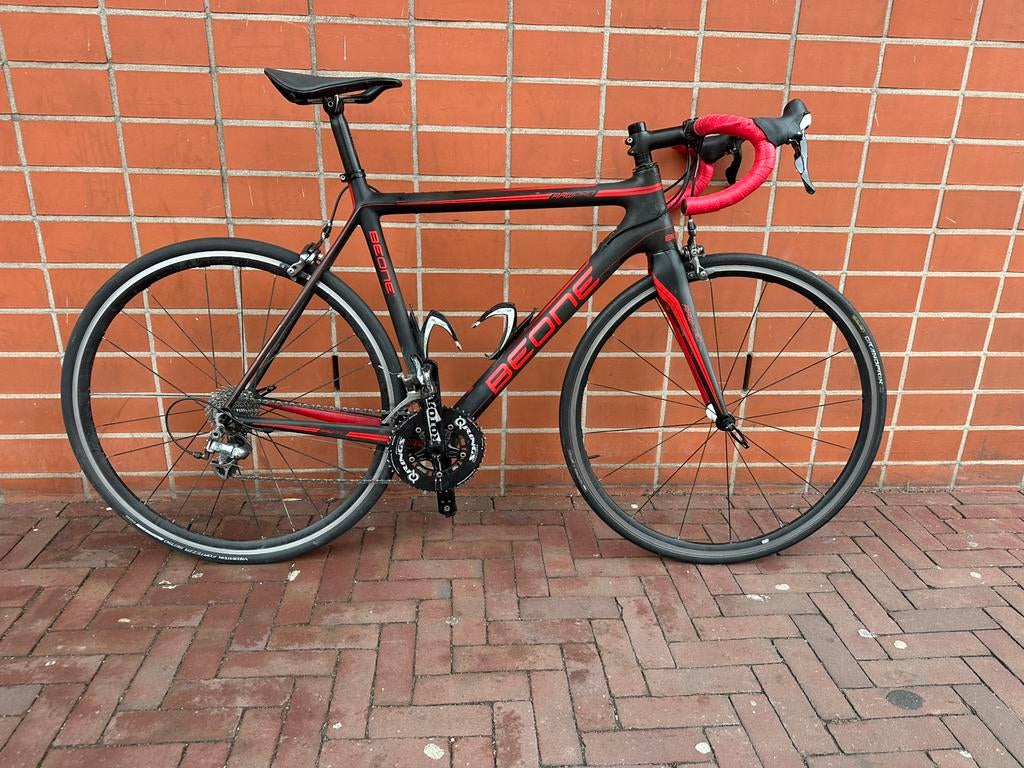 Beone raw, Carbon, Zo goed als nieuw, Meer dan 20 versnellingen, 53 tot 57 cm