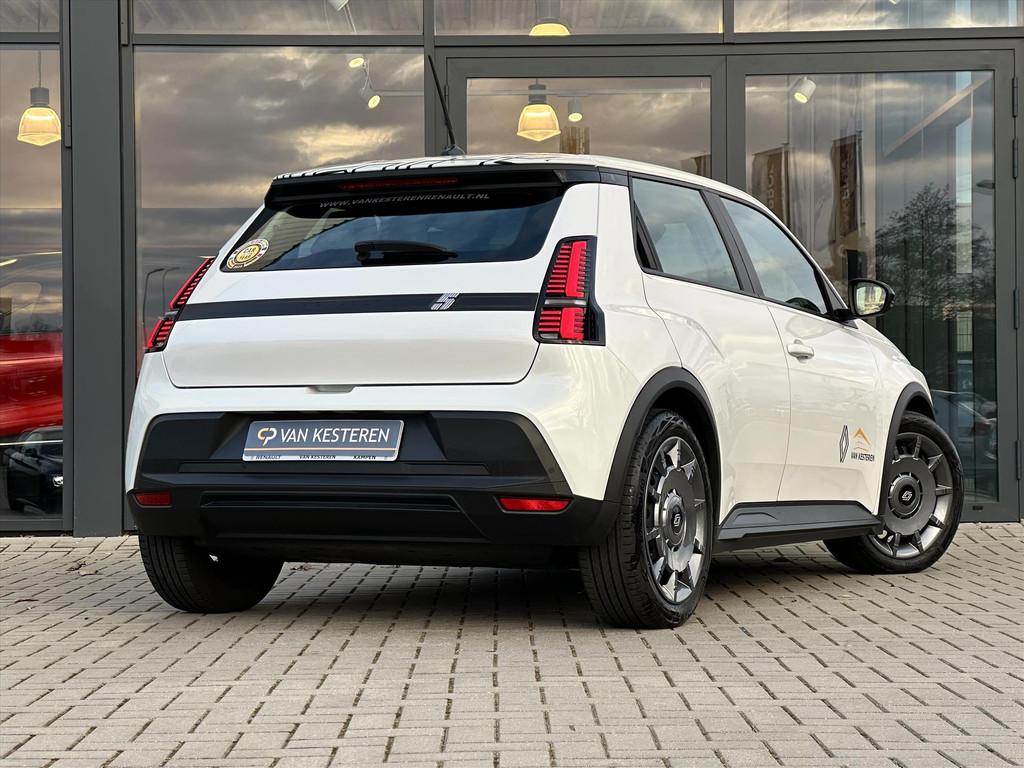 Renault 5 Night & Day 40kWh 120pk | Stoelverw. | DC Snellade, Auto's, Renault, Stof, Gebruikt, Zwart, Lane Keeping Assist