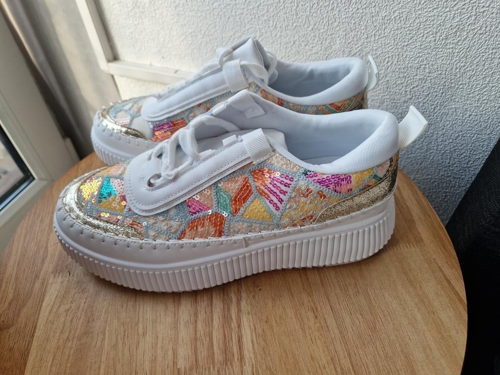 Vrolijke sneackers mt 408, Verzenden, Nieuw, Sneakers of Gympen