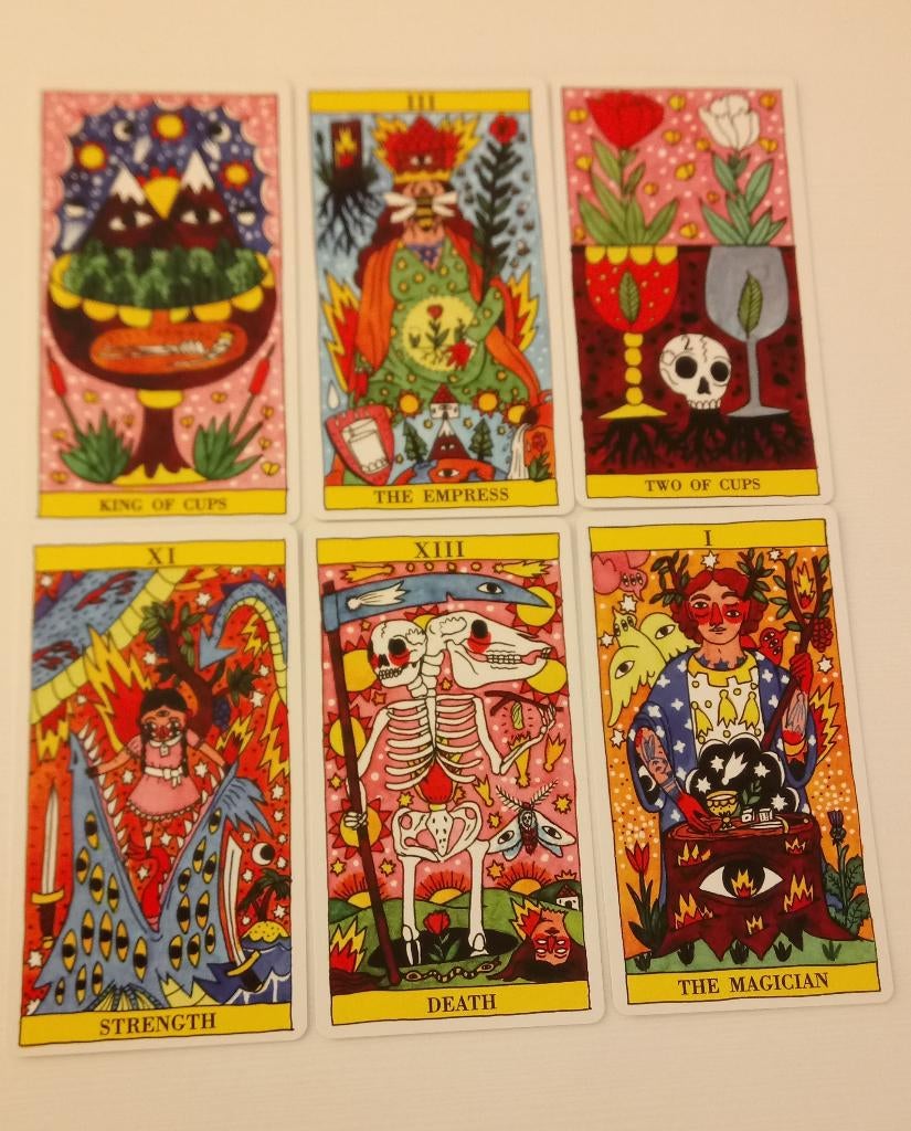 TAROT DEL FUEGO, Ophalen of Verzenden, Zo goed als nieuw, Tarot of Kaarten leggen, Overige typen