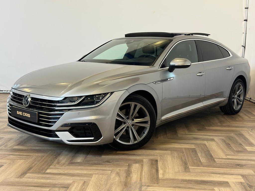 Volkswagen Arteon 2.0 TSI Business R|PANO|R-LINE|SFEER|INRUI, Auto's, Arteon, 1984 cc, Leder en Stof, Bedrijf