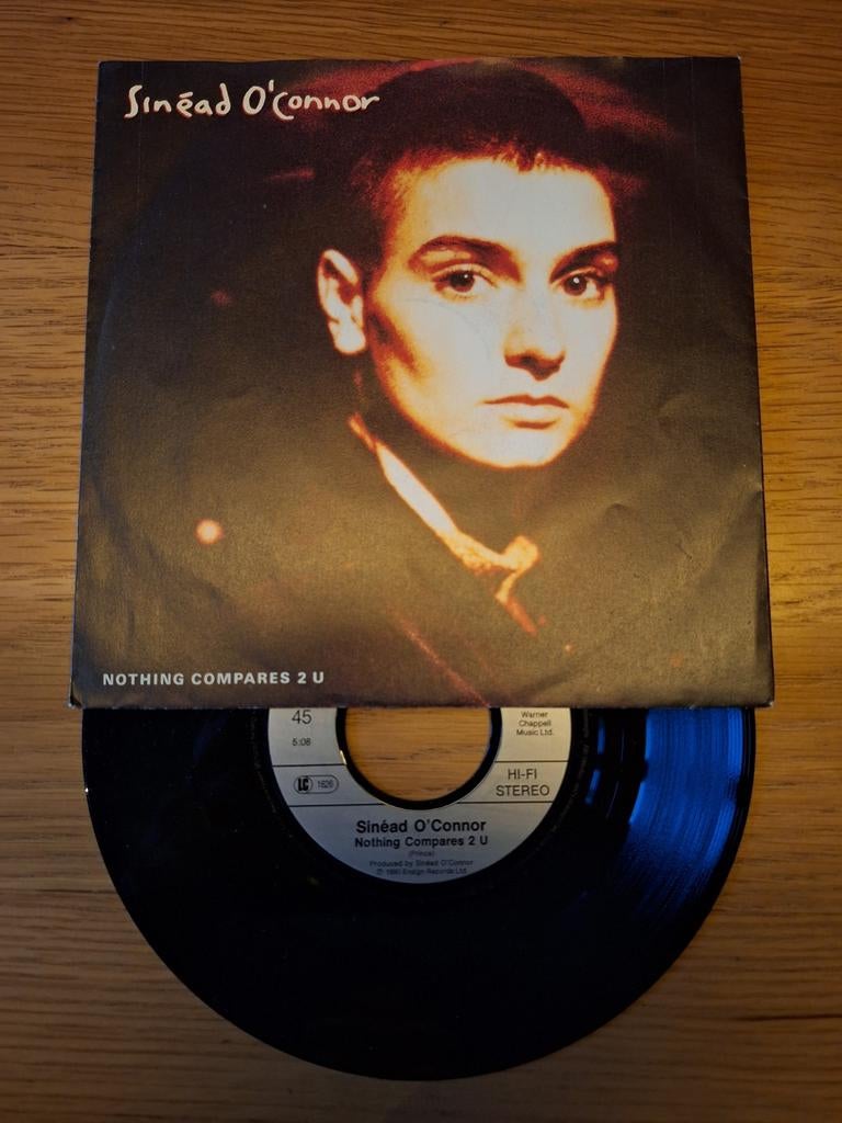 Sinéad O'Connor - Nothing Compares 2 U (Vinyl ), Cd's en Dvd's, Gebruikt, 7 inch, Single, Ophalen of Verzenden