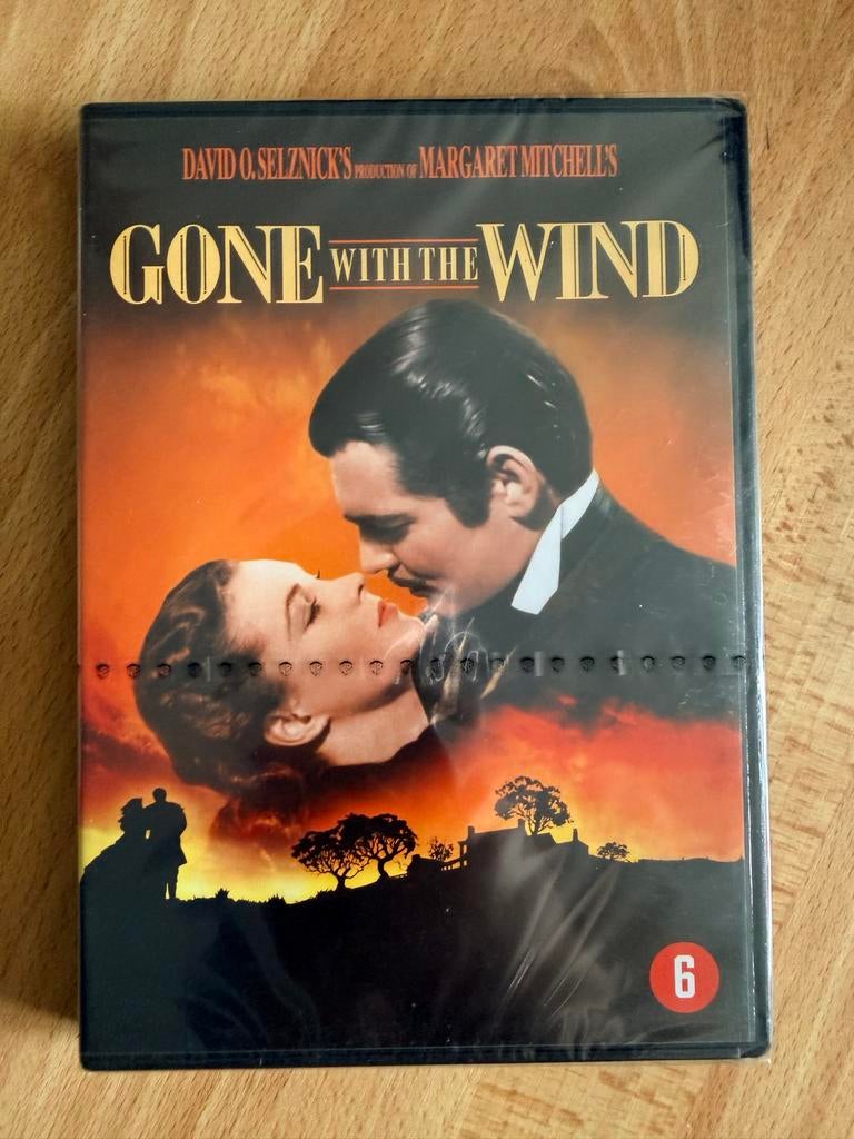 Gone With The Wind DVD - Klassieke Film, Vanaf 6 jaar, Ophalen of Verzenden, Nieuw in verpakking, Drama