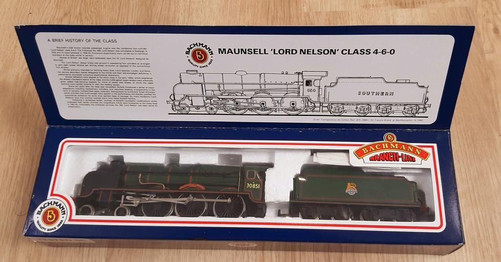 Bachmann Lord Nelson 31-402, Overige merken, Ophalen of Verzenden, Zo goed als nieuw, Analoog