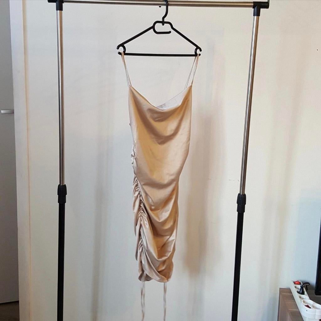 Champagne/Gouden Jurk - Nieuw met kaartje, Kleding | Dames, Jurken, Overige kleuren, Nieuw, Ophalen of Verzenden, Onbekend