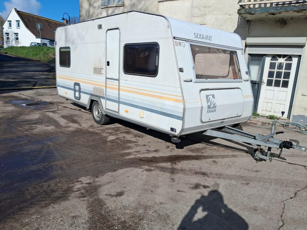 Knaus sudwind met kenteken, Treinzit, Particulier, 4 tot 5 meter, Knaus