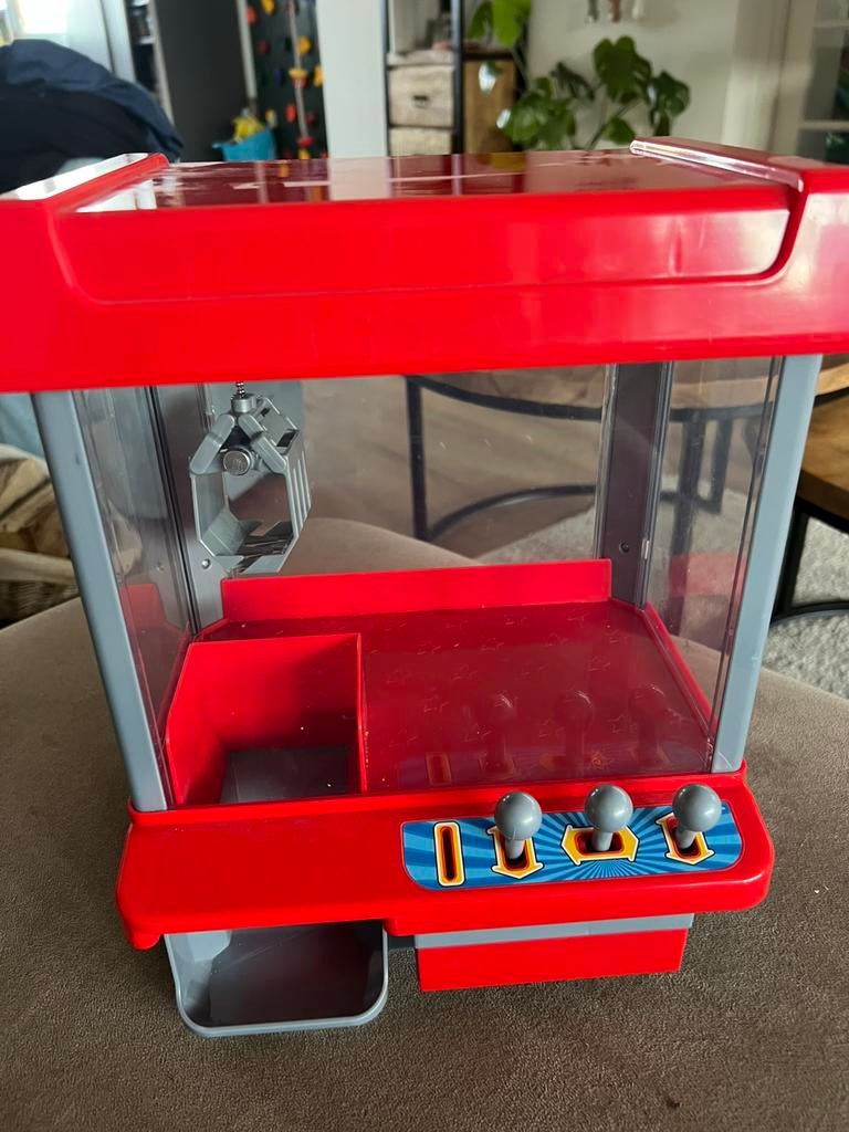 Grijpmachine met geluid, snoepautomaat, candy grabbing machi, Ophalen, Zo goed als nieuw