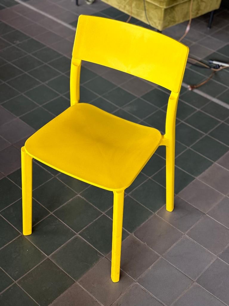 IKEA JANINGE Stoel Geel Kunststof, Ophalen, Kunststof, Gebruikt, Overige kleuren