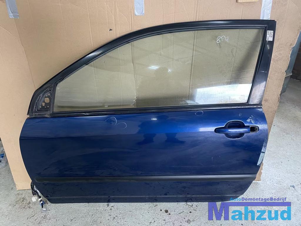 TOYOTA COROLLA E12 Blauw Links linker deur portier 2001-2007, Info@toyota.co.jp, Gebruikt, Deur, Toyota Motor Corporation