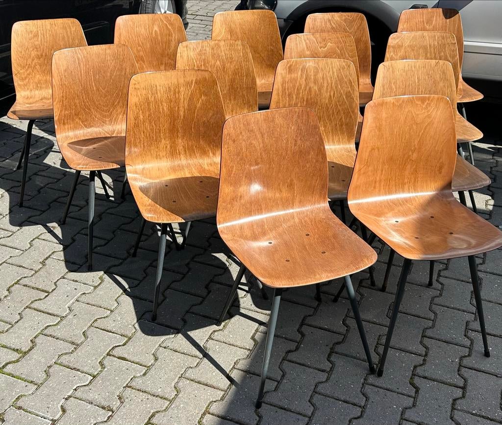 20x Vintage Pagholz stoelen, Huis en Inrichting, Ophalen, Gebruikt, Overige kleuren, Vijf, Zes of meer stoelen