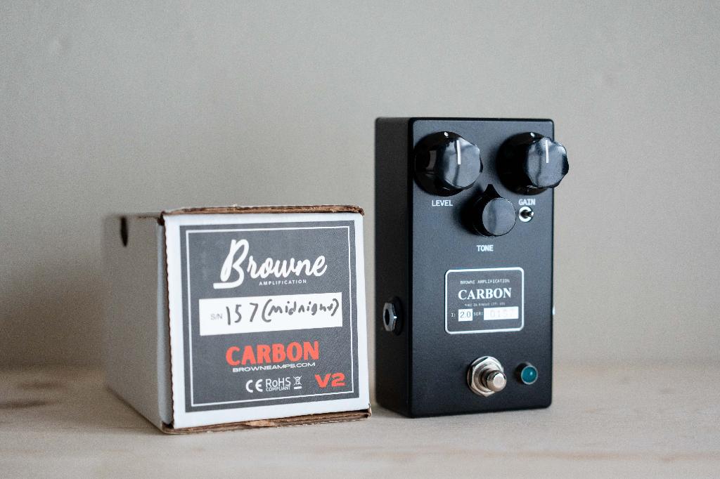 Browne Carbon V2, Ophalen of Verzenden, Zo goed als nieuw, Distortion, Overdrive of Fuzz