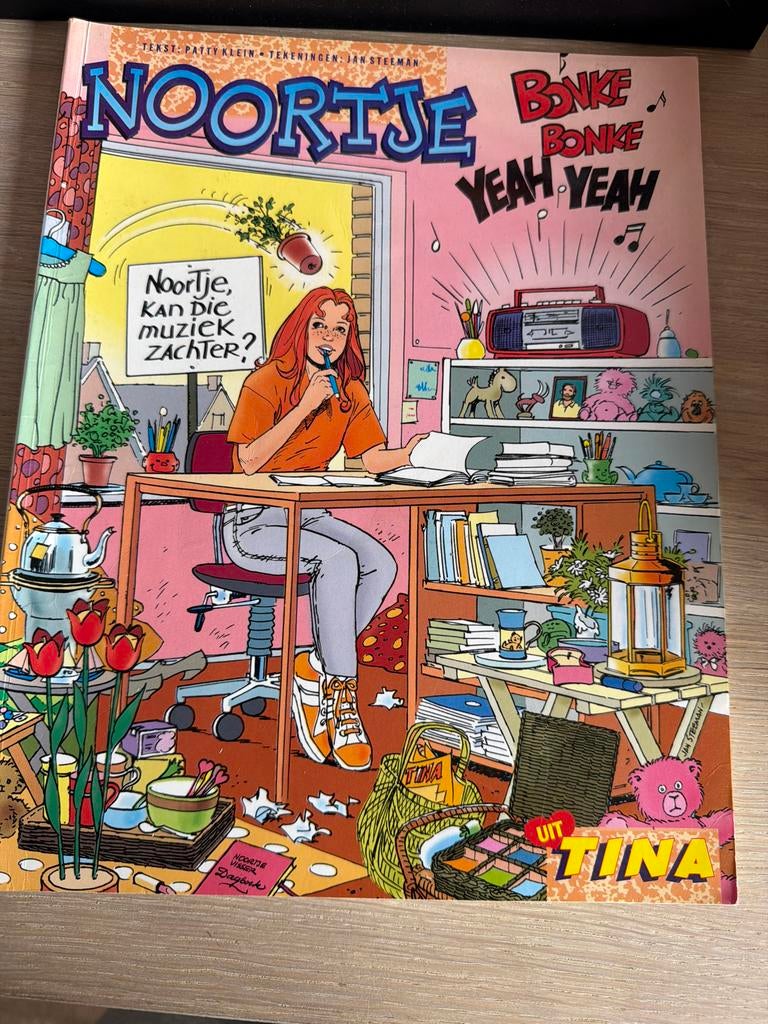 Noortje: Kan die muziek zachter? - Stripboek uit Tina, Eén stripboek, Ophalen of Verzenden, Gelezen