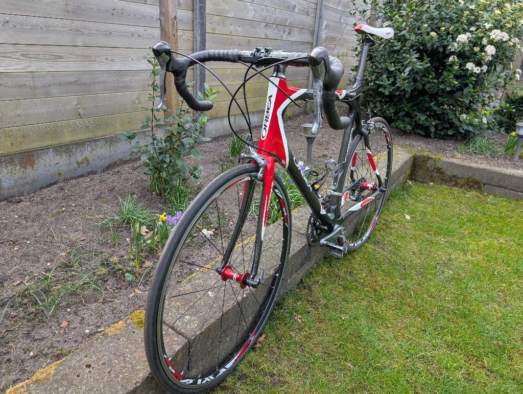 Orbea Onix racefiets met carbon frame en vork, Fietsen en Brommers, Fietsen | Racefietsen, 28 inch, Gebruikt, Carbon, Heren