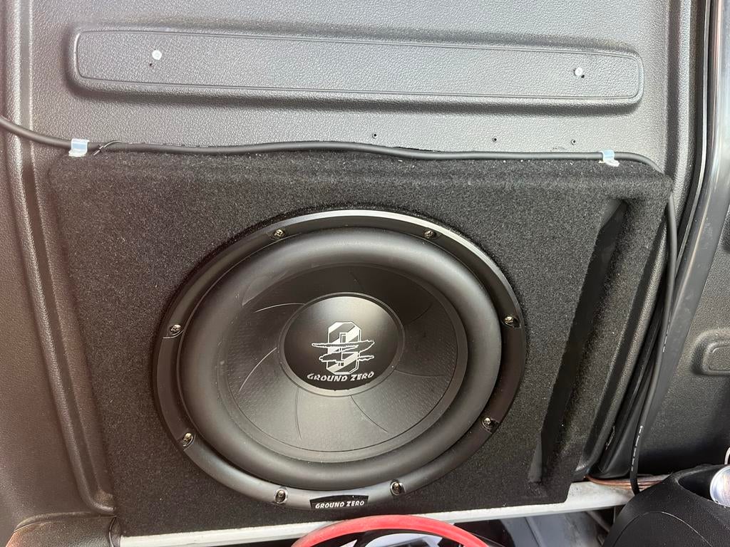 Ground Zero subwoofer sub, Auto diversen, Autospeakers, Ophalen, Gebruikt