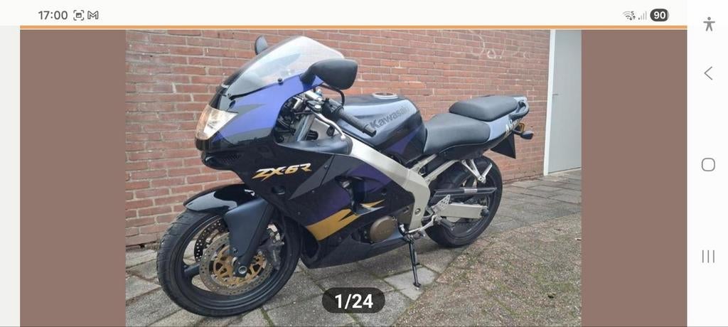 Onderdelen kawazaki zx6r ninja 1999, Ophalen of Verzenden, Gebruikt