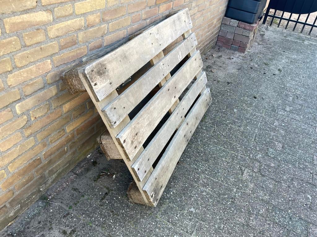 Gratis palet, Ophalen, Gebruikt, 100 cm of meer, 60 cm of meer