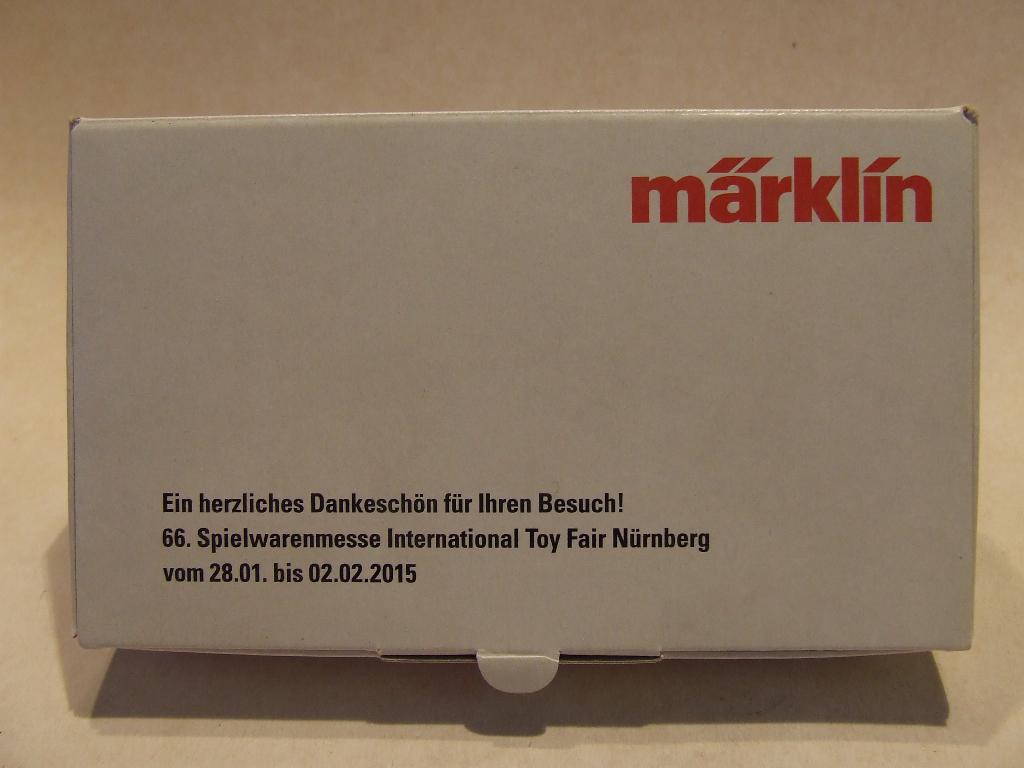 MARKLIN spoor Z Messewagen 2015 Spielwarenmesse Nurnberg, Gelijkstroom, Ophalen of Verzenden, Märklin, Nieuw