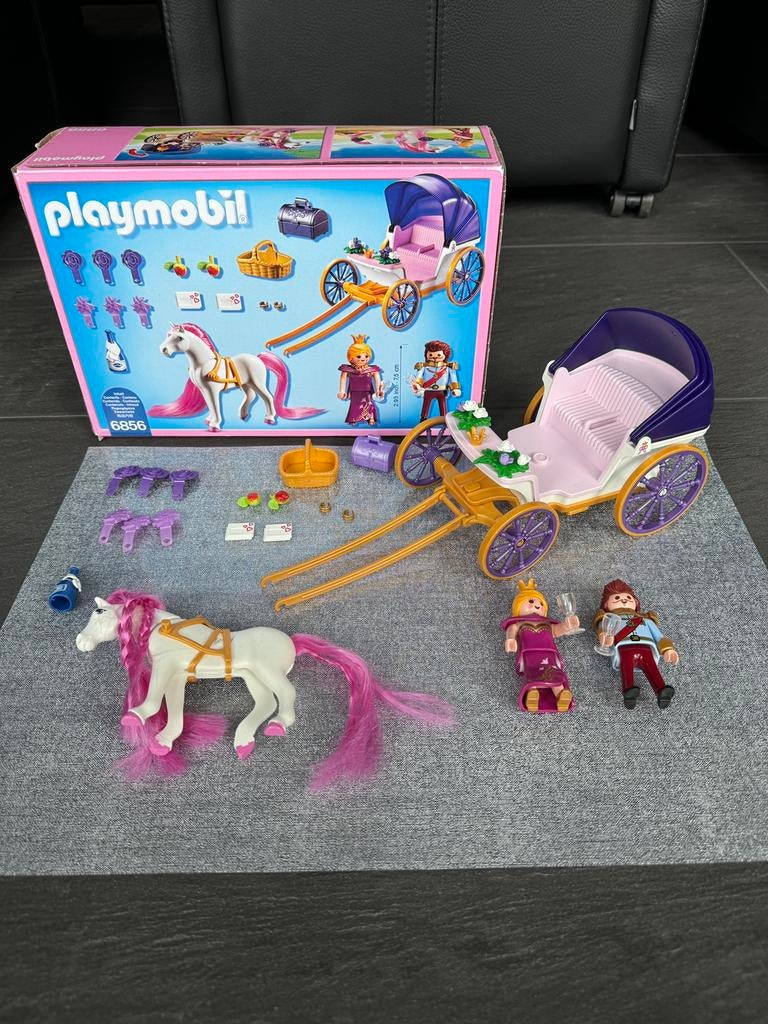 Playmobil Koninklijke koets met paard – 6856, Ophalen of Verzenden, Zo goed als nieuw, Complete set
