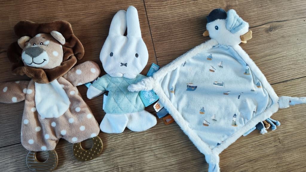 Knuffeldoekjes, Ophalen of Verzenden, Gebruikt, Overige typen, Met geluid