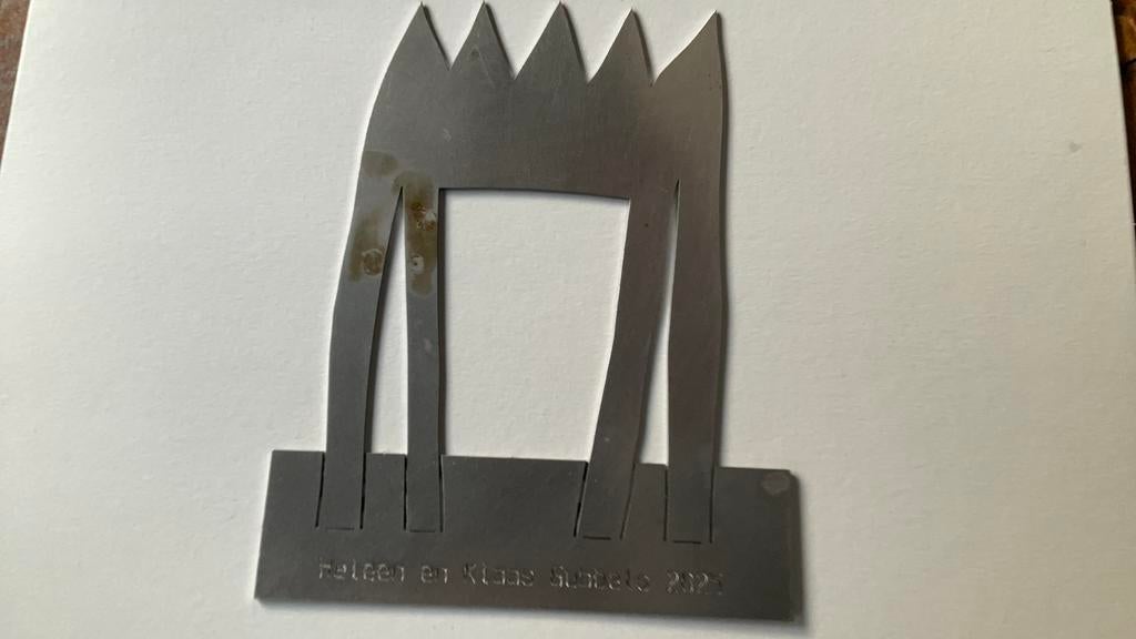 Klaas Gubbels nieuwjaars’kaart’, Ophalen of Verzenden