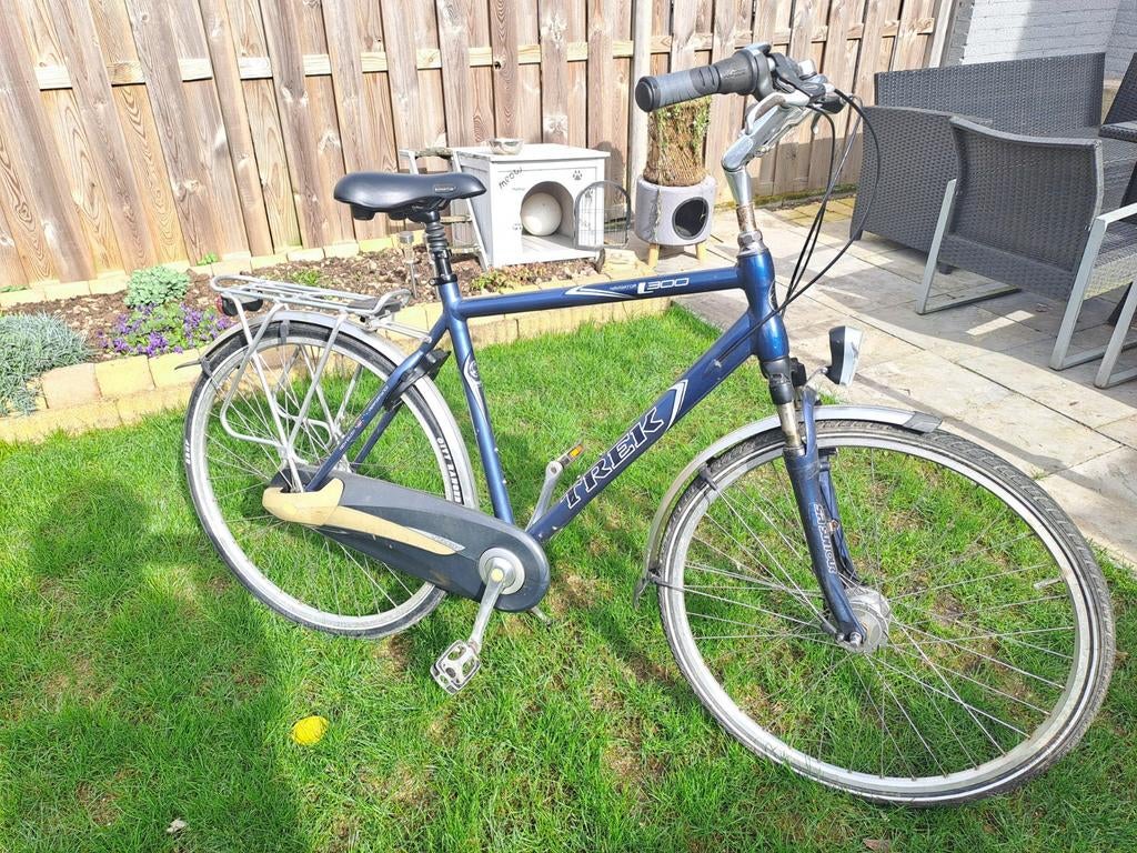 Trek Navigator L300 herenfiets, Fietsen en Brommers, Fietsen | Heren | Herenfietsen, 49 tot 53 cm, Ophalen, Gebruikt, Overige merken
