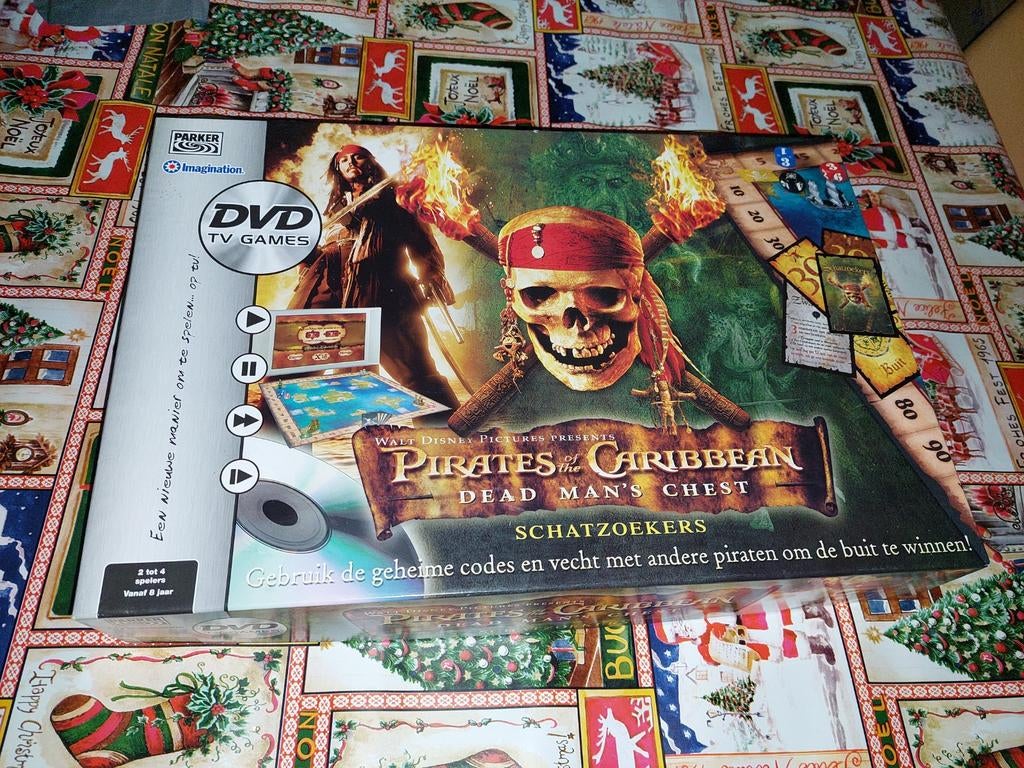 Pirates Of The Caribean. Compleet. Nieuw., Hobby en Vrije tijd, Gezelschapsspellen | Bordspellen, Drie of vier spelers, Ophalen of Verzenden