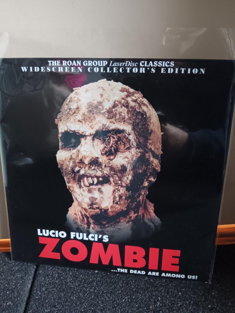 Laserdisc  lucio fulci's zombie nieuw staat horror, Vanaf 16 jaar, Ophalen of Verzenden, Zo goed als nieuw, Slasher